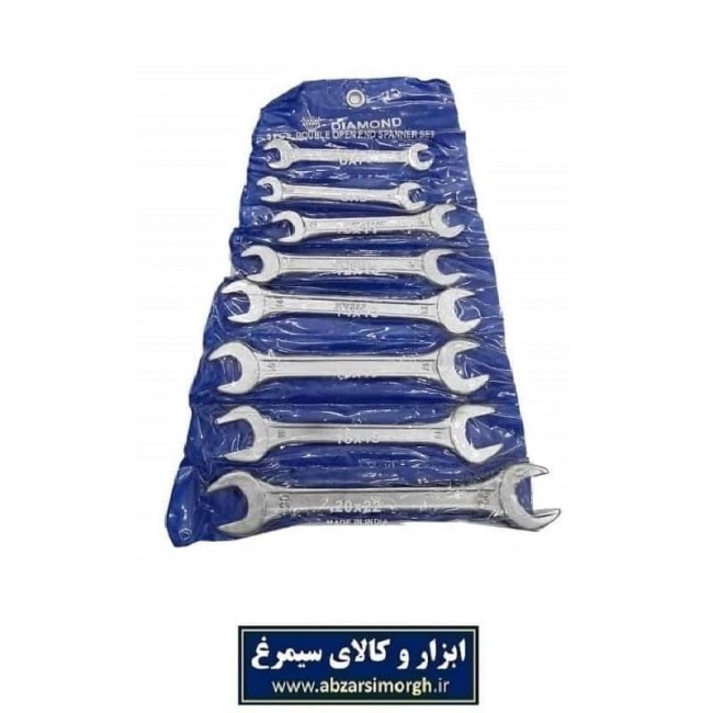 ست آچار دو سر تخت دیاموند 8 عددی  AAC-001