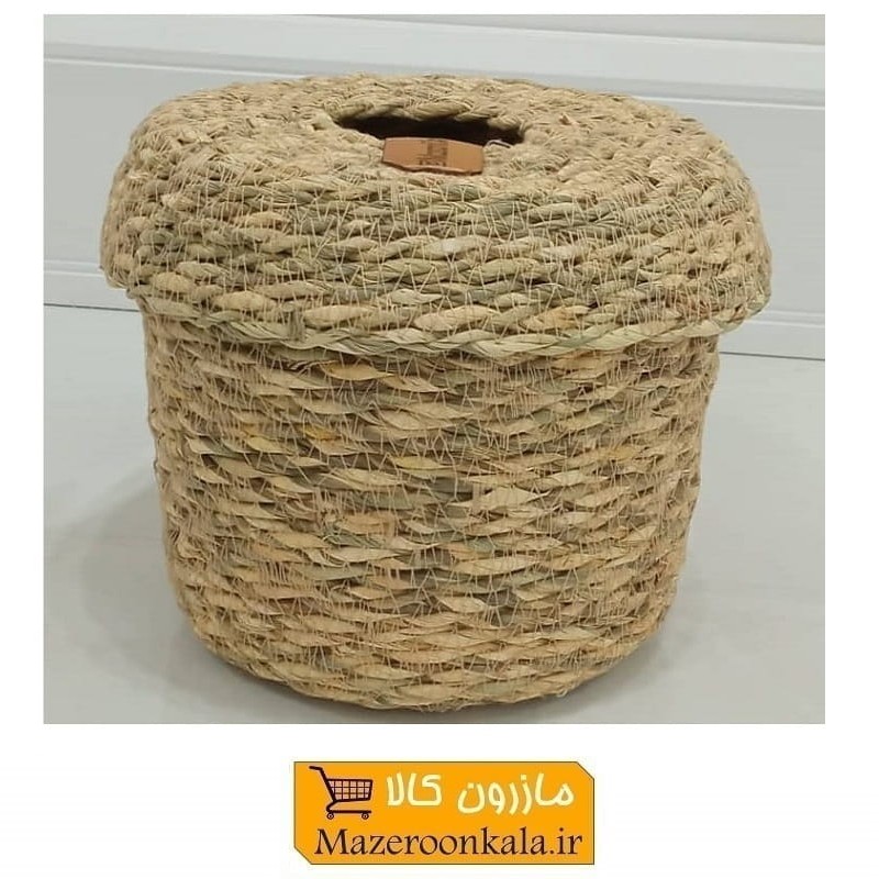 هولدر و جای دستمال کاغذی حصیری توالت کوچک رولی HWK-031