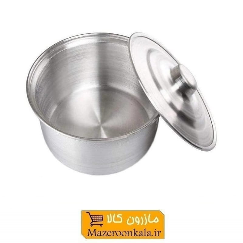 قابلمه روی یا روحی ساده بدون دسته و اقتصادی سایز 2 گرد قطر 15 سانت HZF-046