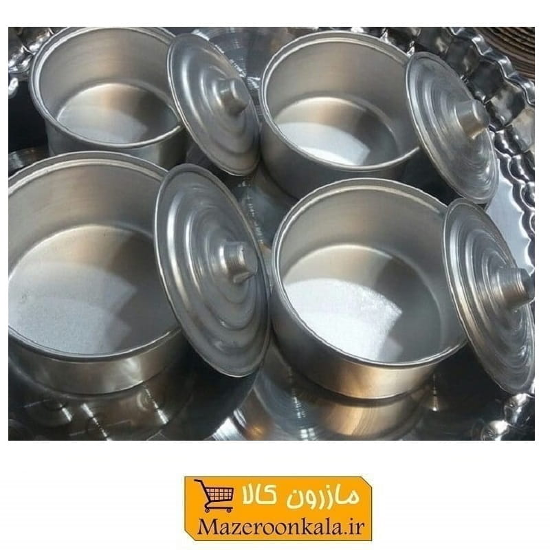 قابلمه روی یا روحی ساده بدون دسته و اقتصادی سایز 3 گرد قطر 17 سانت HZF-047