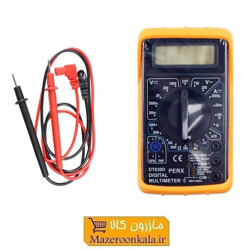 مولتی متر مدل DT830D دیجیتال AMM-001