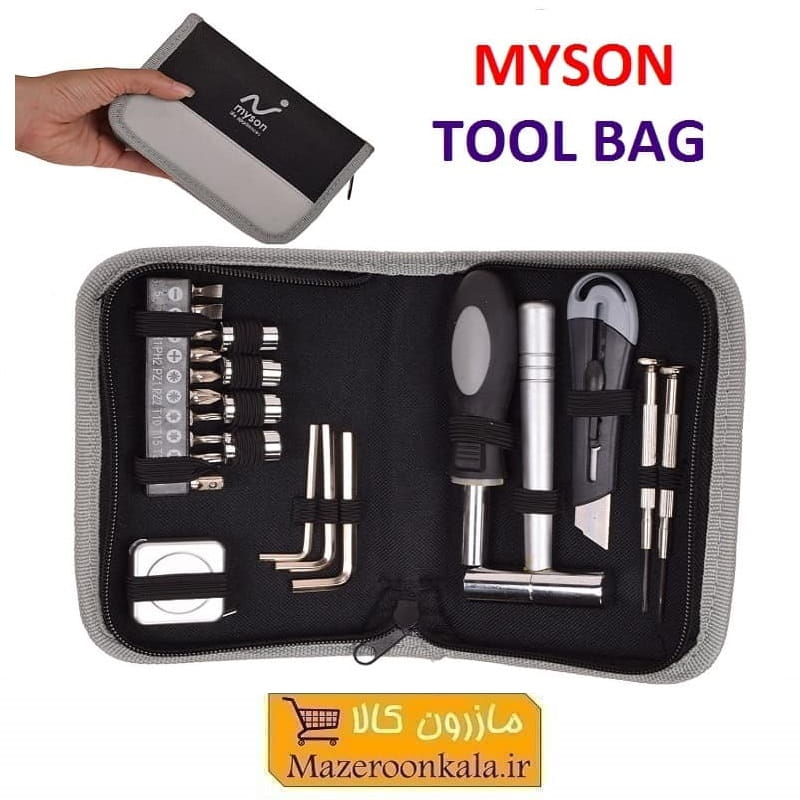 مجموعه کیف ابزار ۲۳ عددی Myson مایسان AMA-062