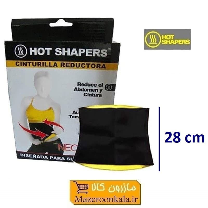 شکم بند لاغری Hot Shapers هات شیپر قد ۲۸ سانت VST-034