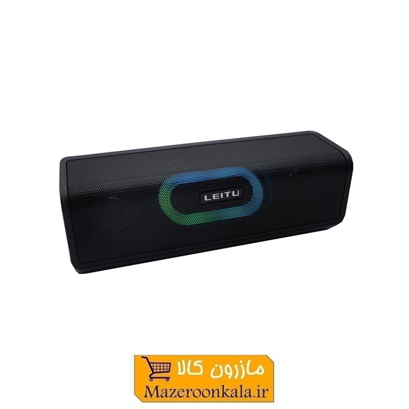 اسپیکر بلوتوثی قابل حمل برند Leitu لیتو مدل LK-54 شارژی SOO-141