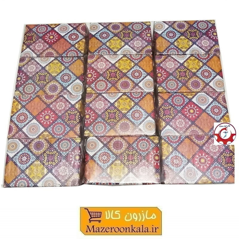 جعبه هدیه و کادو مقوایی طرح سنتی کاشی 2 * 5 * 8 سانت OPK-019