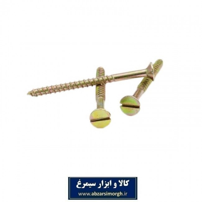 پیچ چوب 14 * 4 (10 سانت) بسته ۱۰ عددی SPK-006