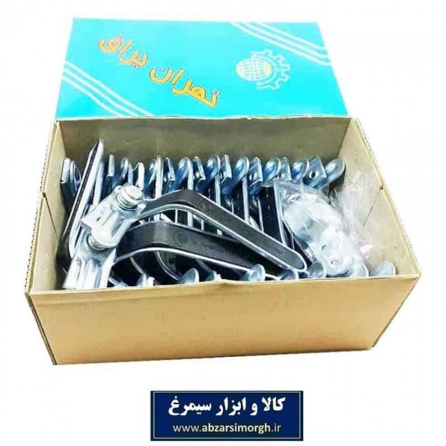 دستگیره آهنی درب و پنجره فنر و روکش دار تهران یراق تک و جفت LDG-002