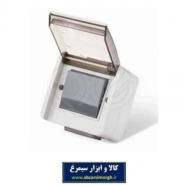 کلید برق تک پل بارانی مدل PE73 پارت الکتریک EKD-002