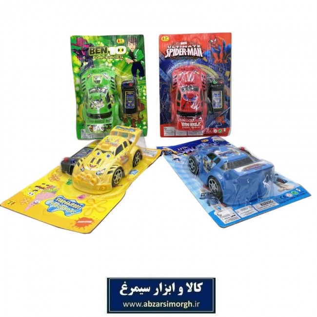 ماشین اسباب بازی کنترلی کارتونی طول ۱۴.۵ سانت TMT-011