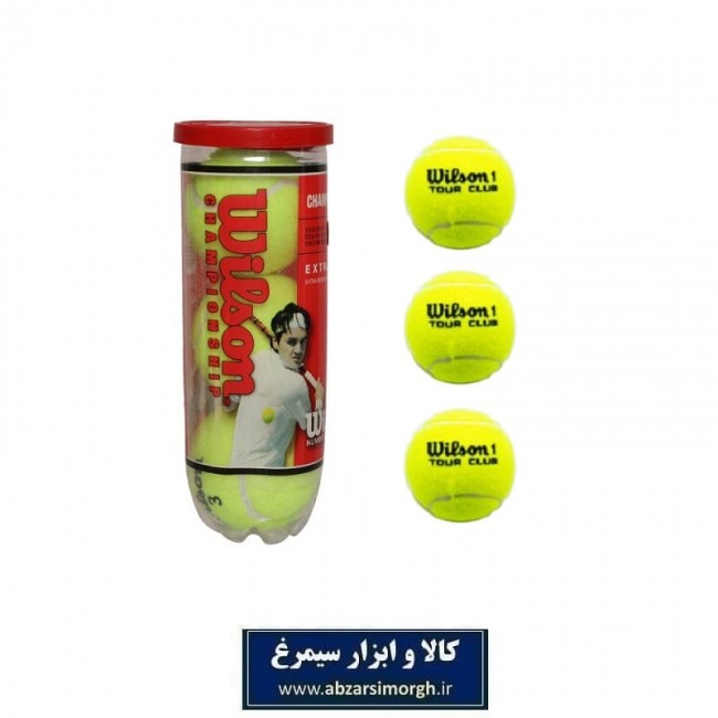 توپ تنیس Wison 1 Tour Club ویلسون ۳ عددی VTT-004