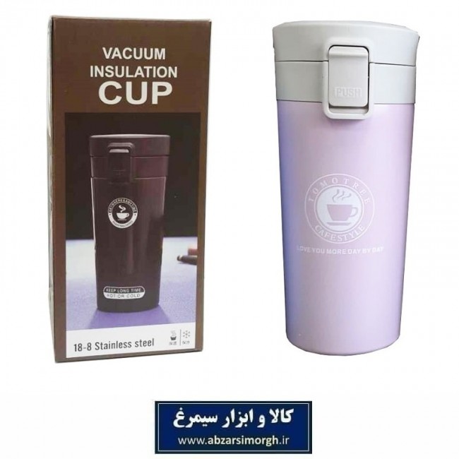 ماگ سفری TOMOTREE استیل یاسی ۳۵۰ سی سی HMU-002C