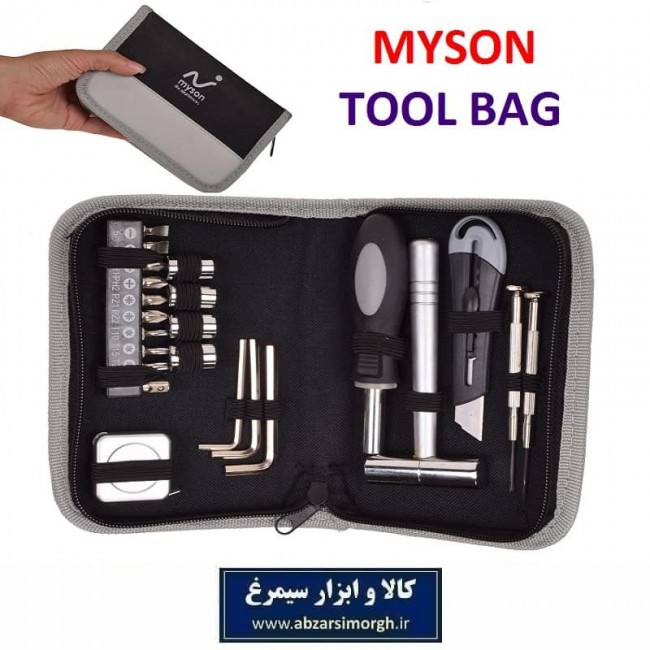مجموعه کیف ابزار ۲۳ عددی Myson مایسان AMA-062