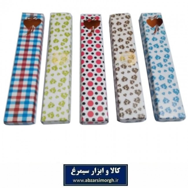 جعبه هدیه و کادویی مقوایی طول ۲۲ سانت بسته ۵ عددی OPK-011