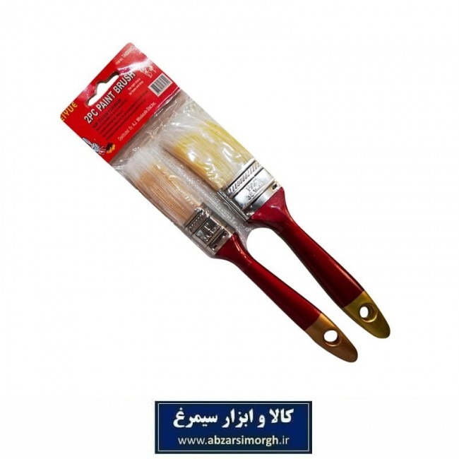 قلم مو نقاشی Feiyue مجموعه ۲ عددی سایز ۱ و ۱.۵ اینچ SGM-051