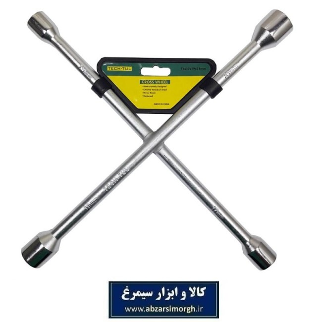 آچار چرخ 4 طرفه خودرو Tech Tul تک تول KAK-005