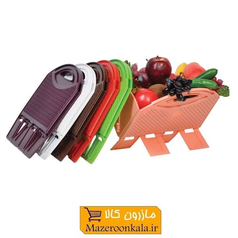 سبد تاشو مدل پایه دار طرح حصیری Shayegan شایگان PSS-004