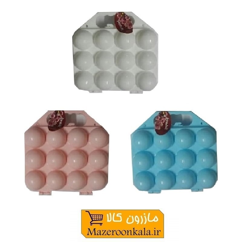 جا تخم مرغی پلاستیکی 12 عددی کمپینگ، کوهنوردی و سفر HJT-001