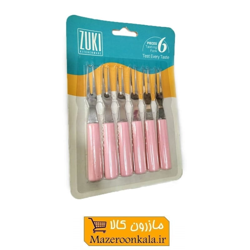 چنگال خرما و زیتون خوری Zuki زوکی ست 6 عددی HOK-004