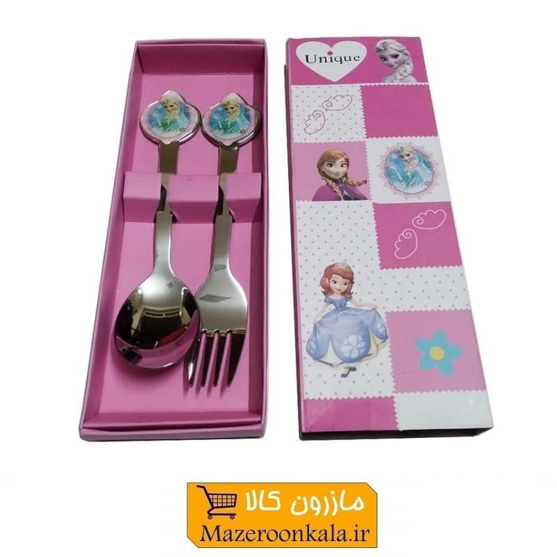 قاشق چنگال کودک یونیک Unique السا Frozen فروزن HGS-007