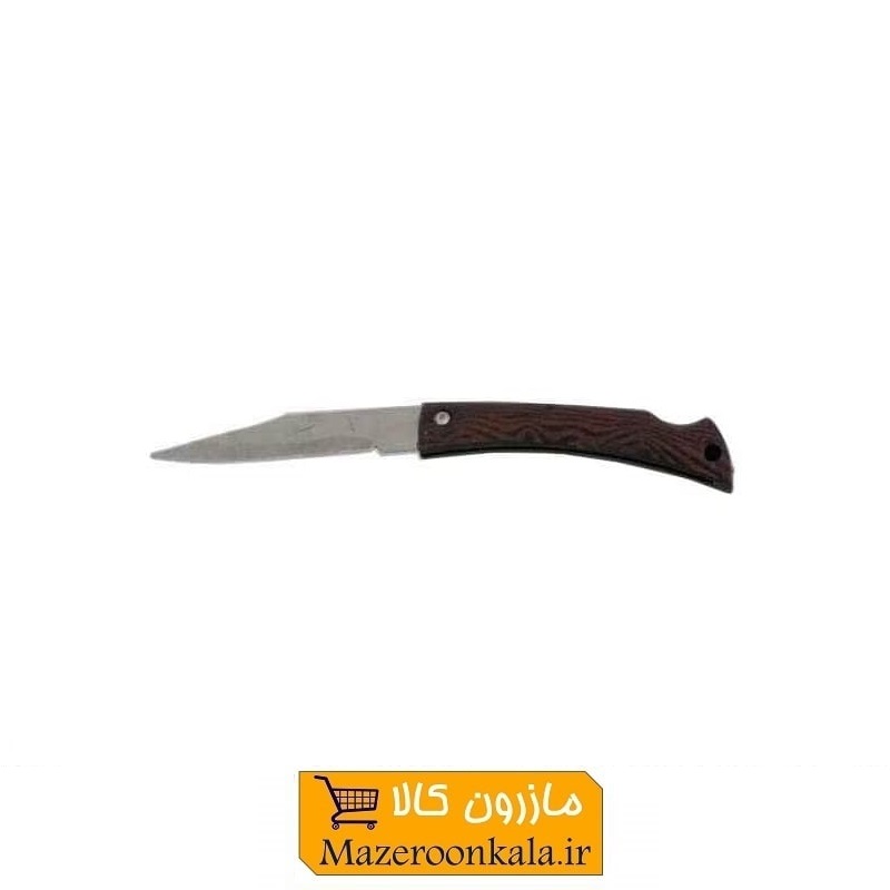 چاقو طرح چوب پشت ضامن ۱۷ سانتی HSK-016