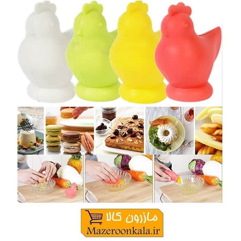 مرغ جدا کننده سفیده و زرده تخم مرغ سیلیکونی HCK-003