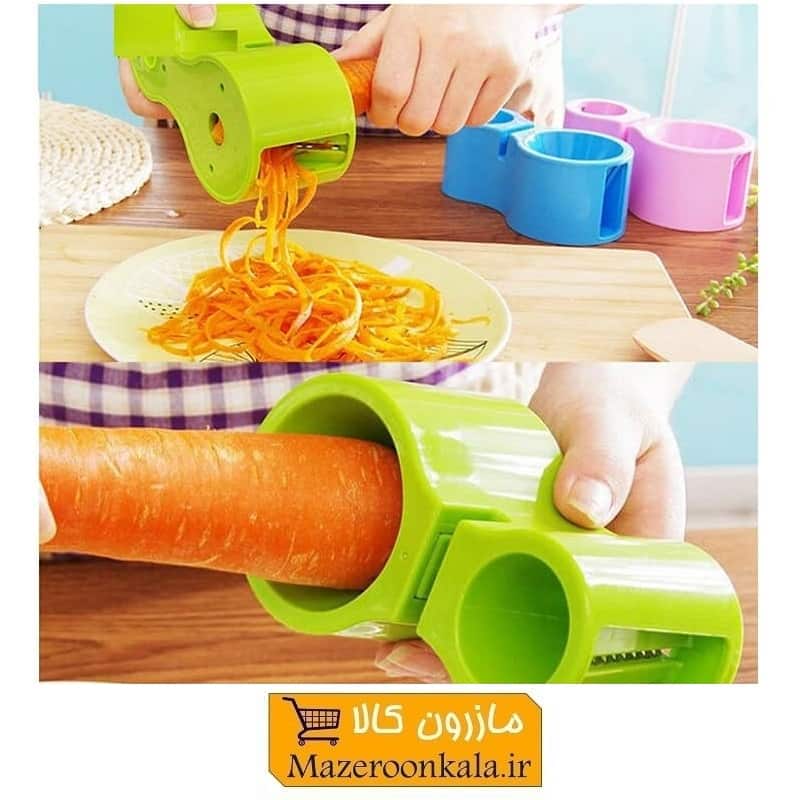 تراش دوقلو رشته کن و چاقو تیز کن Spiral Cutter اسپیرال کاتر HSL-029