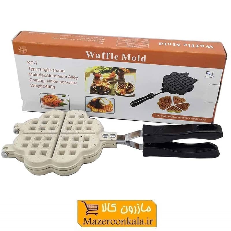 تابه و قالب غذا Waffle Mold وافل ساز خانگی HTB-004