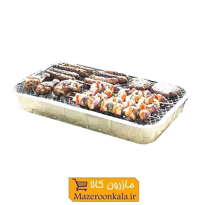 منقل کباب و باربیکیو Barbecue سفری آماده آراد و آرسام HMG-001