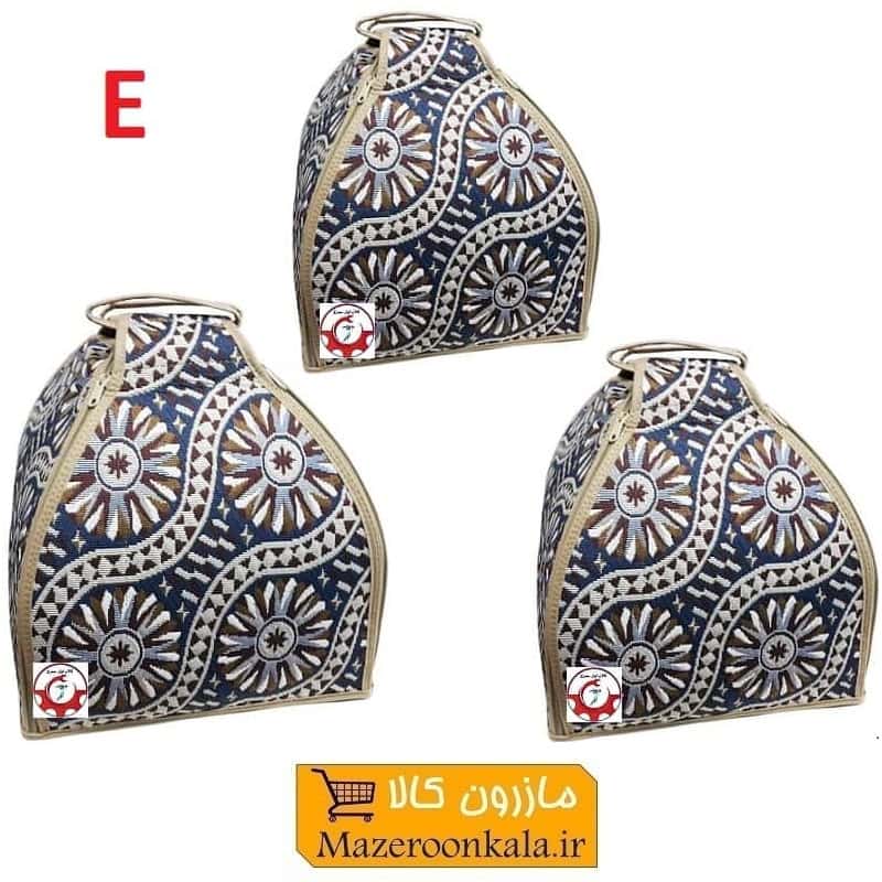 ست کیف و کاور دیگ و قابلمه مدل E طرح سنتی و جاجیم 3 عددی HTZ-018