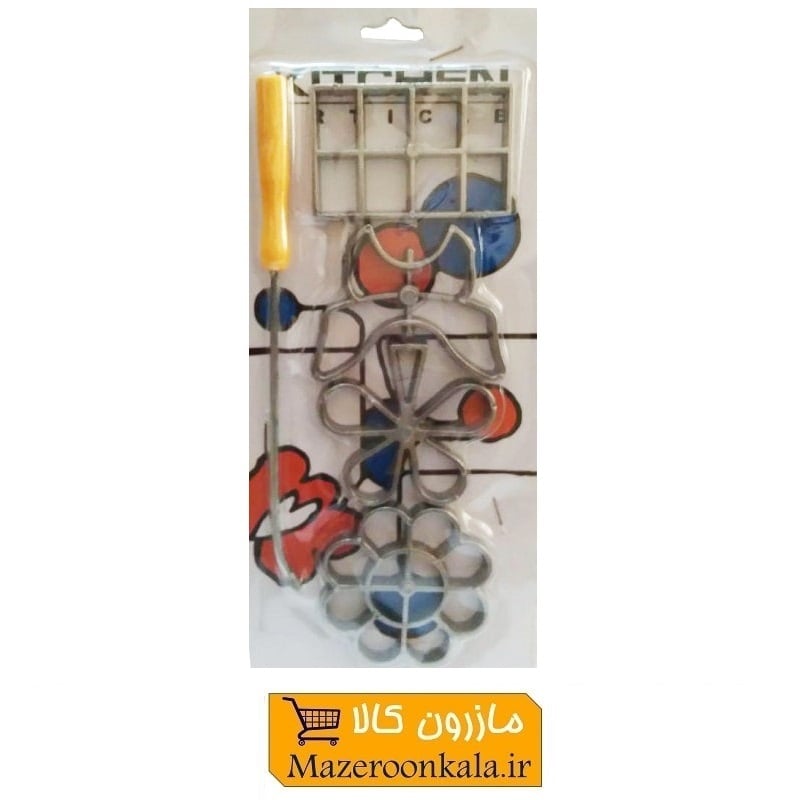 قالب شیرینی پنجره ای Kitchen Article کیچن آرتیکل ۴ عددی HCK-004