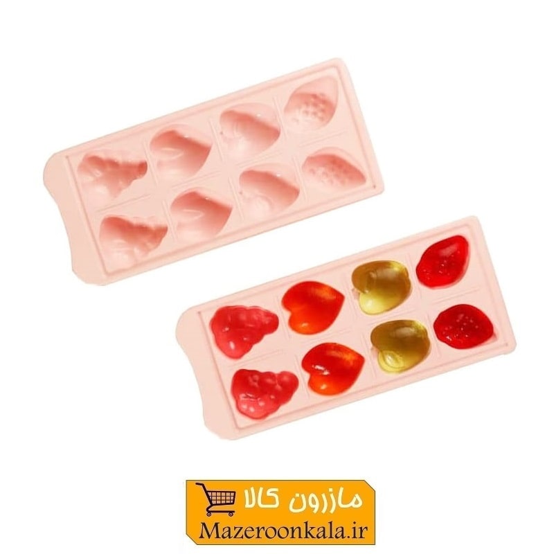 قالب یخ و ژله طرح دار پلاستیکی HGY-001