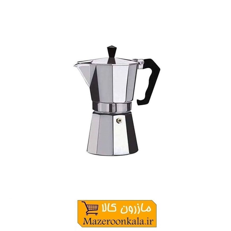 موکاپات یا قهوه جوش و اسپرسوساز رو گازی آلومینیوم ۱ کاپ HGJ-005