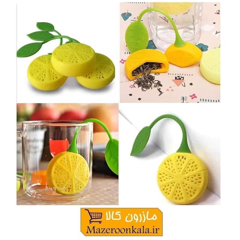 دمنوش ساز طرح لیمو Lemon Herbal Maker سیلیکونی HNO-001