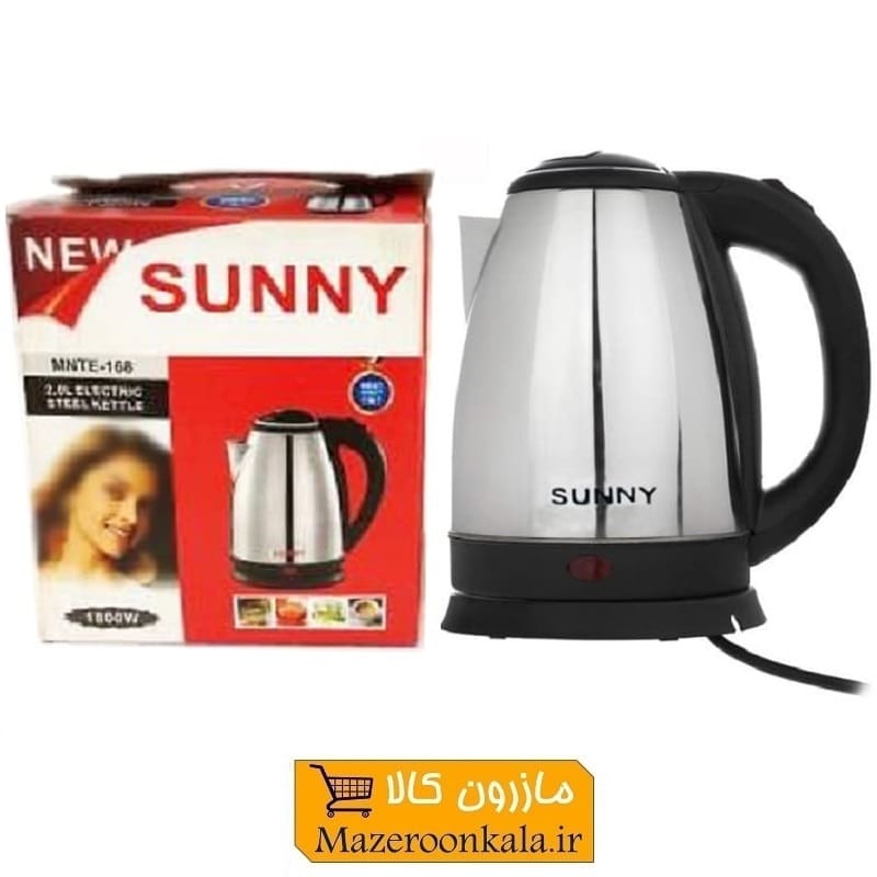 کتری برقی Sunny سانی مدل 168 استیل ۲ لیتری HKB-003