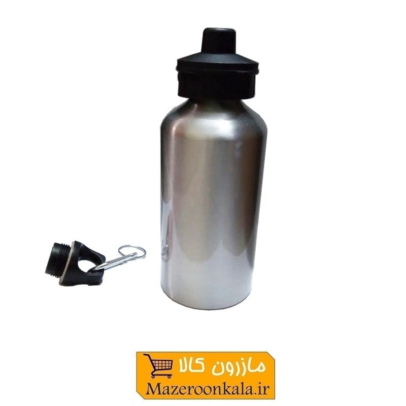 قمقمه فلزی دو درب ۱۹ سانت کارابین و جعبه دار HBT-003