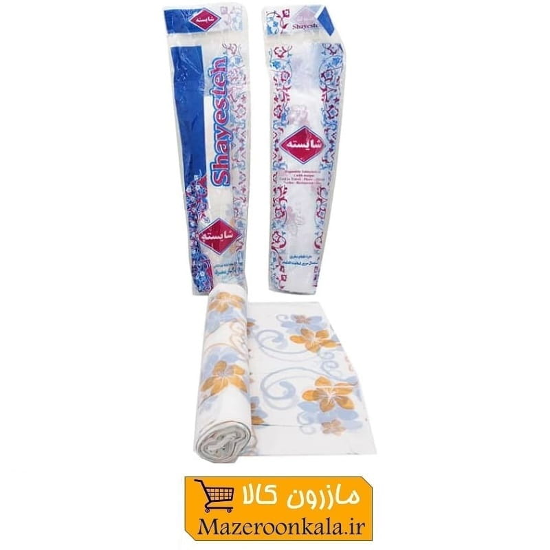 سفره یک بار مصرف پلاستیکی پرفراژ دار کوچک ۲۰۰ گرمی HSY-001