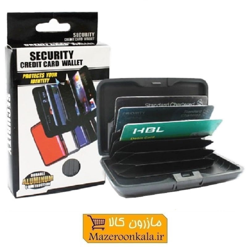 جای کارت اعتباری، بانکی و شناسایی طرح آلوما والت جعبه دار HKF-055