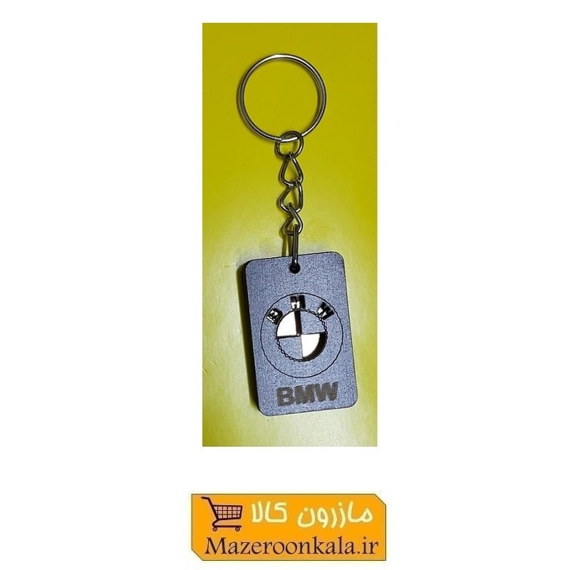 جاکلیدی آرم و لوگوی چوبی خودرو های BMW بی ام دبلیو ارزان قیمت HSK-082