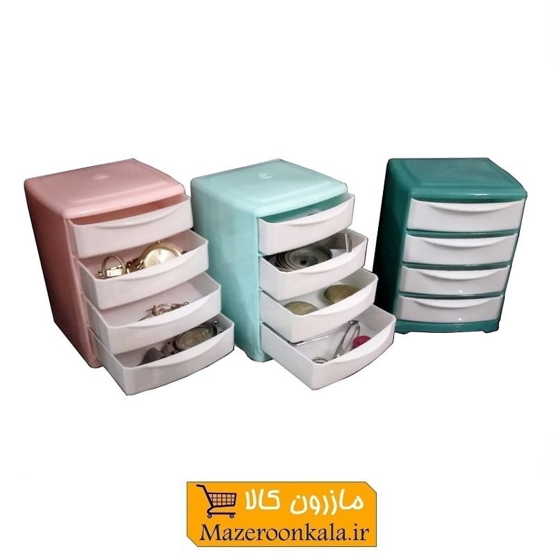 مینی دراور پلاستیکی ۴ کشو SIT ارتفاع ۱۲ سانت HOR-012