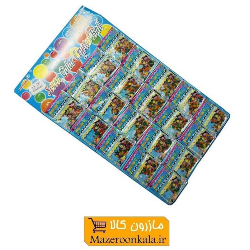 خاک ژله ای هفت رنگ ورق ۲۰ عددی GKJ-002
