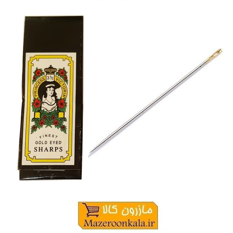 سوزن تمنه یا لحاف دوزی دختر نشان نمره 3.5 سر طلایی ویکتوریا HKH-031