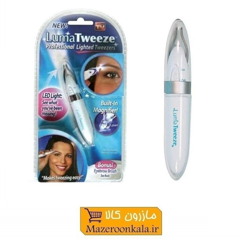 موزن یا مو چین چراغدار و مسافرتی Luma Tweeze لوما توئیز ZMZ-005