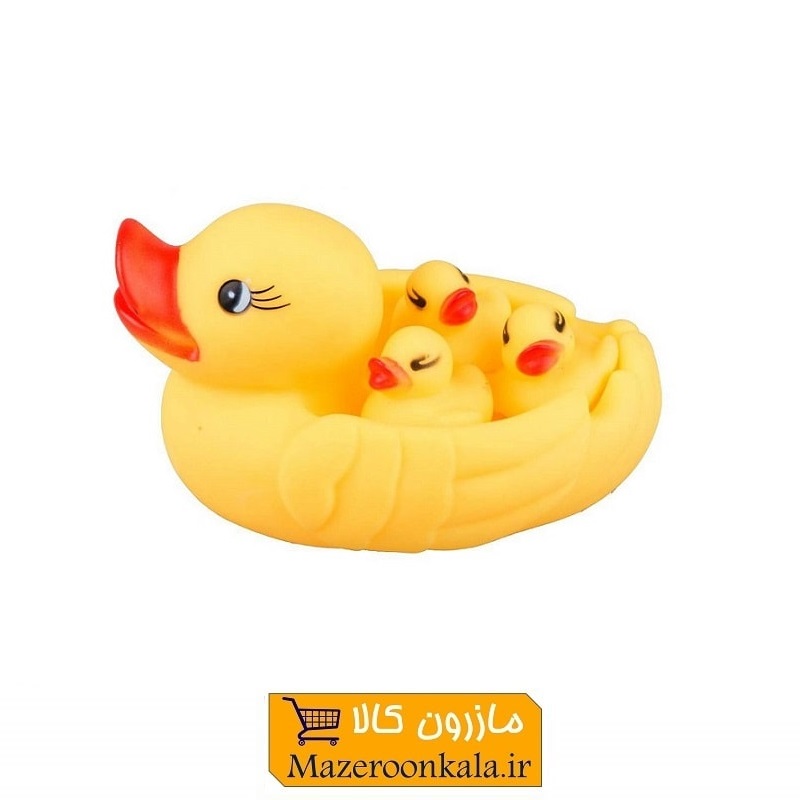 عروسک حمام طرح اردک ۴ عددی TOR-001