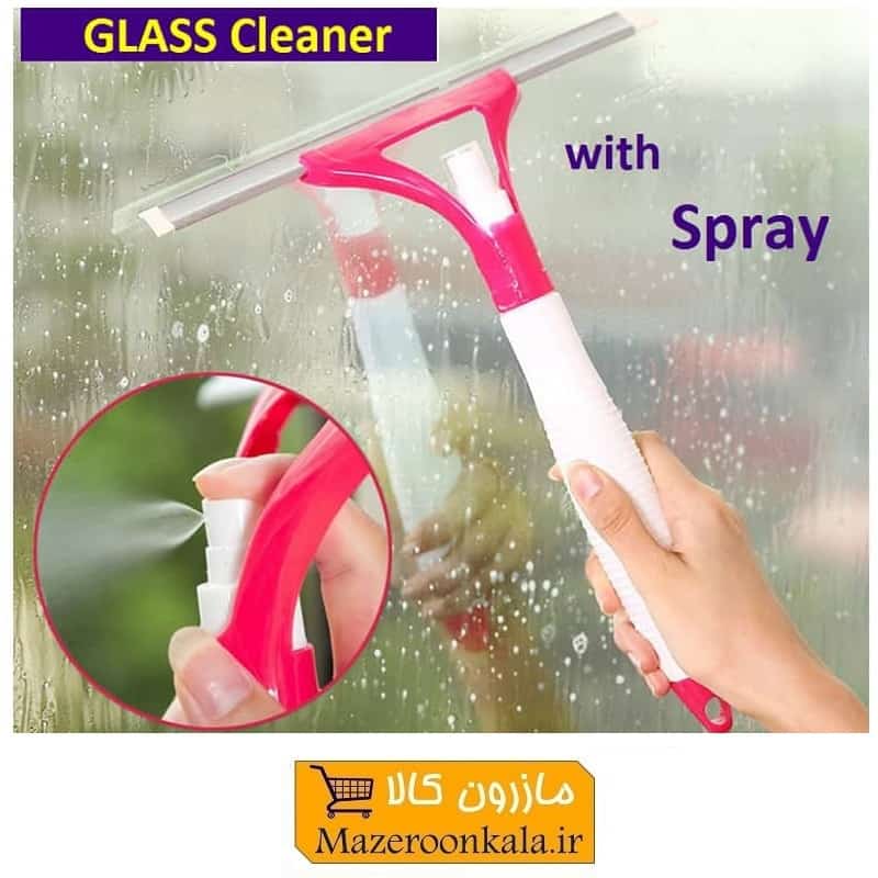 تی شیشه پاک کن اسپری دار با تیغه لاستیکی نرم NSH-005