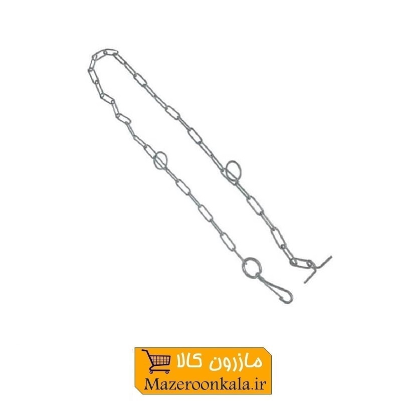 زنجیر و هرزگرد قلاده متوسط سایز 2.5، وزن 325 گرم و طول 2 متر تولید ایران HPS-024