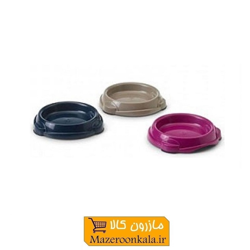 ظرف غذای گربه استپ دار پلاستیکی