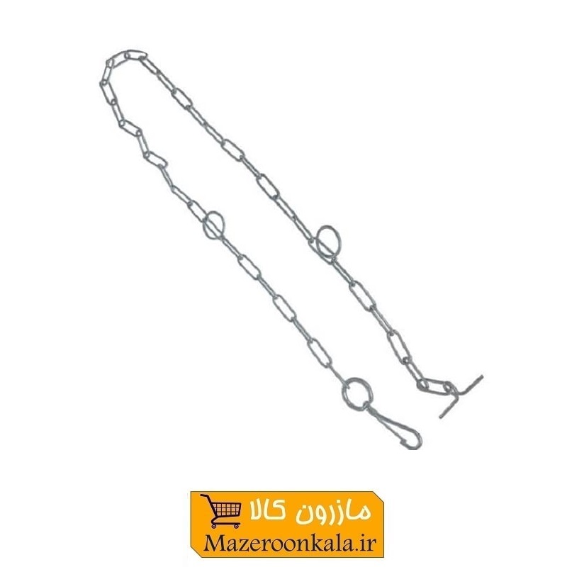 زنجیر و هرزگرد قلاده سنگین سایز ۴، وزن 635 گرم و طول ۲ متر تولید ایران HPS-011