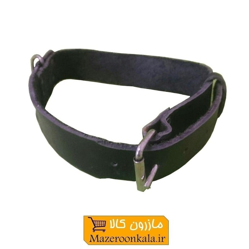 قلاده چرم مشکی اعلاء HPS-001