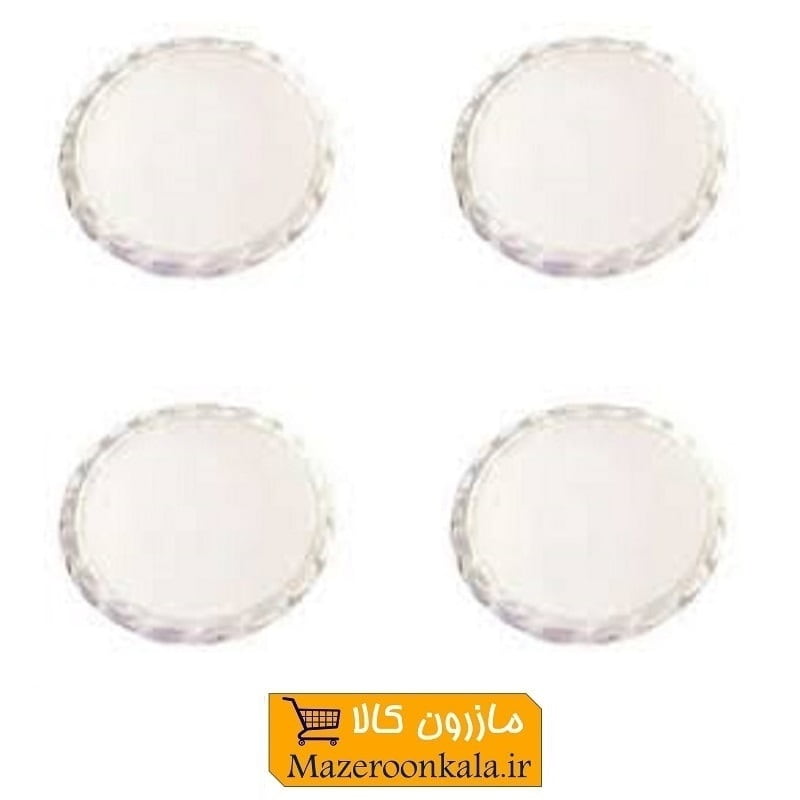 پد زیر پایه مبل پلاستیک شفاف و نشکن ۴ و ۲۴ عددی HFM-008