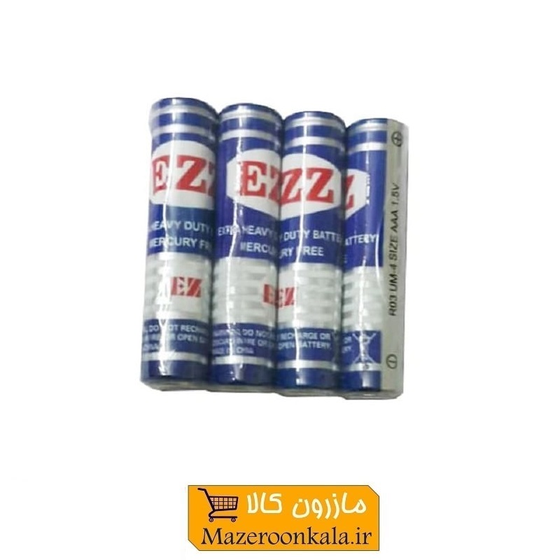 باتری نیم قلمی EZZ ای زد زد ۴ عددی EBT-001